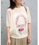 シアーニットプリントTEE