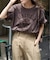 追加4 ピグメントカットオフZOO TEE