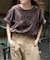 追加4 ピグメントカットオフZOO TEE
