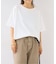 クールタッチギャザーヘムTEE