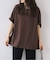 クールタッチギャザーヘムTEE