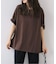 クールタッチギャザーヘムTEE