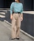 MILITARY BORDER WIDE TEE