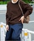 WOOL SIGNATURE クルーネックニット