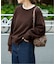 WOOL SIGNATURE クルーネックニット