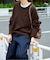 WOOL SIGNATURE クルーネックニット