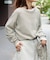 WOOL SIGNATURE クルーネックニット