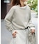 WOOL SIGNATURE クルーネックニット