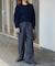 WOOL SIGNATURE クルーネックニット