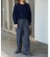 WOOL SIGNATURE クルーネックニット