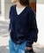 WOOL SIGNATURE Vネックニット
