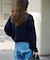 WOOL SIGNATURE Vネックニット