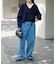WOOL SIGNATURE Vネックニット