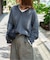 WOOL SIGNATURE Vネックニット