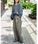 WOOL SIGNATURE Vネックニット