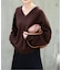 WOOL SIGNATURE Vネックニット