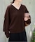 WOOL SIGNATURE Vネックニット