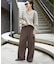 WOOL SIGNATURE Vネックニット