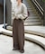 WOOL SIGNATURE Vネックニット