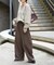 WOOL SIGNATURE Vネックニット
