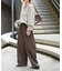 WOOL SIGNATURE Vネックニット