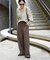 WOOL SIGNATURE Vネックニット