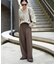 WOOL SIGNATURE Vネックニット