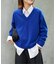 WOOL SIGNATURE Vネックニット
