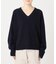 WOOL SIGNATURE Vネックニット