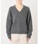 WOOL SIGNATURE Vネックニット