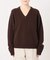 WOOL SIGNATURE Vネックニット