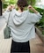 VINTAGE LIKE SWEAT ZIP HOODIE
