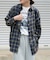 チェックシャツ
