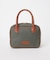 CANVAS LEATHER CUBE BAG
