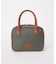 CANVAS LEATHER CUBE BAG