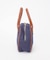 CANVAS LEATHER CUBE BAG