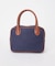 CANVAS LEATHER CUBE BAG