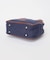 CANVAS LEATHER CUBE BAG