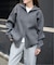 LOGAN ex ZIP UP KNIT CARDIGAN