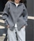 LOGAN ex ZIP UP KNIT CARDIGAN