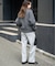 LOGAN ex ZIP UP KNIT CARDIGAN