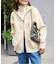 LOGAN ex ZIP UP KNIT CARDIGAN