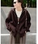 LOGAN ex ZIP UP KNIT CARDIGAN