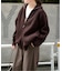 LOGAN ex ZIP UP KNIT CARDIGAN