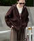 LOGAN ex ZIP UP KNIT CARDIGAN