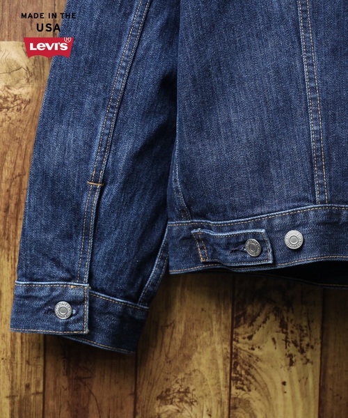 リーバイス 「MADE IN THE USA」デニムトラッカージャケット ｜ライト