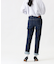 ミセスジーナ コンフォートストレッチストレートデニムパンツ