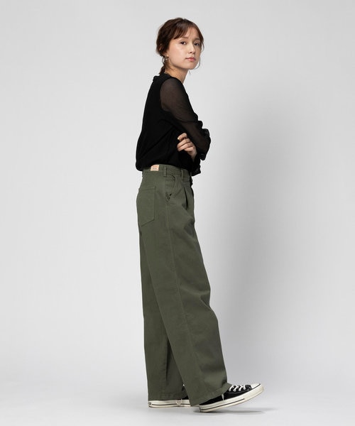 サムシング チノタックトラウザー｜ライトオンの通販｜&mall（アンド