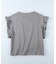 ハニーサックルローズ サラサラ袖フリルＴシャツ