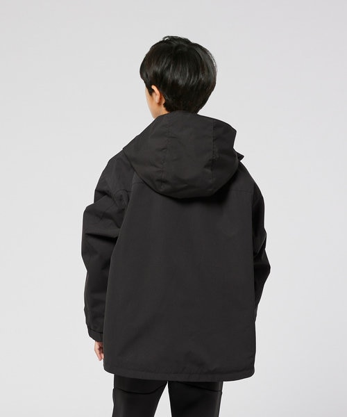 キャンプ7 【EAZYP】フード取り外し2Way防風マウンテンパーカー